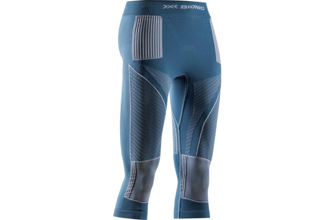 X-BIONIC Women Energy Accumulator 4.0 Pants 3/4 mineral... blue/arctic white