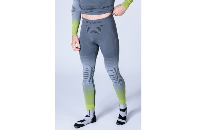 X-BIONIC Men Invent FX Pants rhino grey/light grey/canary