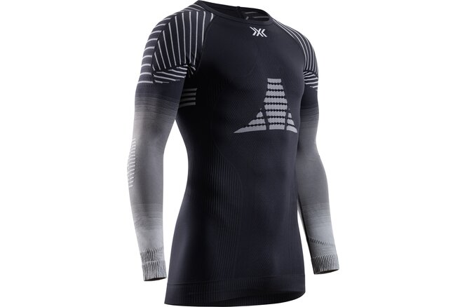 X-BIONIC Men Invent FX Shirt LG SL X black/grey/light grey
