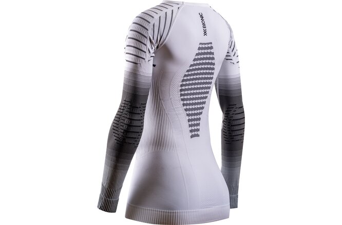 X-BIONIC Women Invent FX Shirt LS X white/grey/light grey