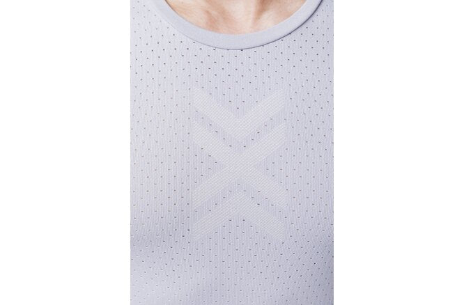 X-BIONIC UNISEX XCeed Ride Baselayer Tank Top seal grey/silver... grey