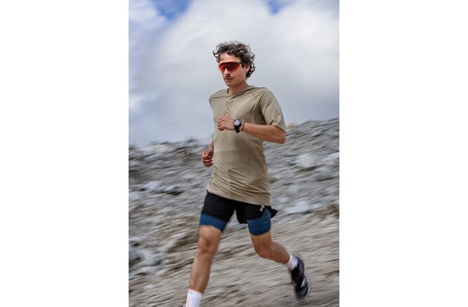 X-BIONIC Men XCeed Run Shirt SH SL sand/dark sand