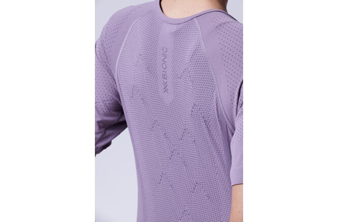 X-BIONIC Women XCeed Run Shirt SH SL dusty lavender/lavender night