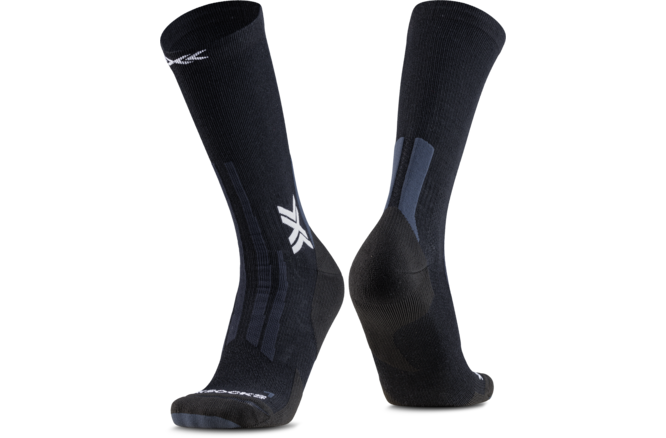 X-SOCKS Hike Discover Merino Crew X black/charcoal