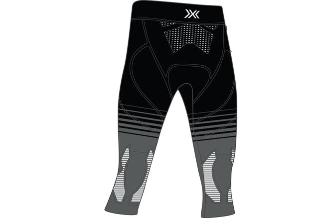 X-BIONIC Men Invent FX Pants 3/4 X black/grey/light grey