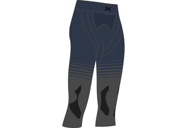 X-BIONIC Women Invent FX Pants 3/4 marine/grey/light grey