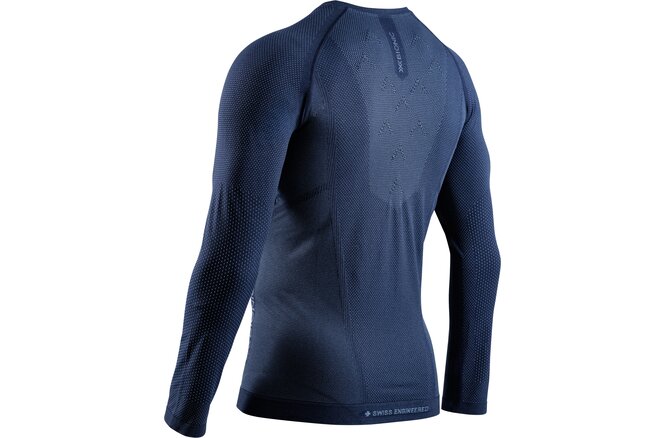 X-BIONIC Men XCeed Run Shirt LG SL marine/slate blue