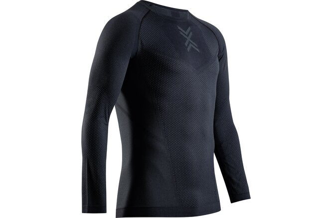 X-BIONIC Men XCeed Run Shirt LG SL X black/rhino grey