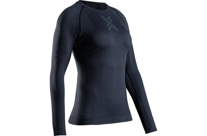 X-BIONIC Women XCeed Run Shirt LG SL X black/rhino grey