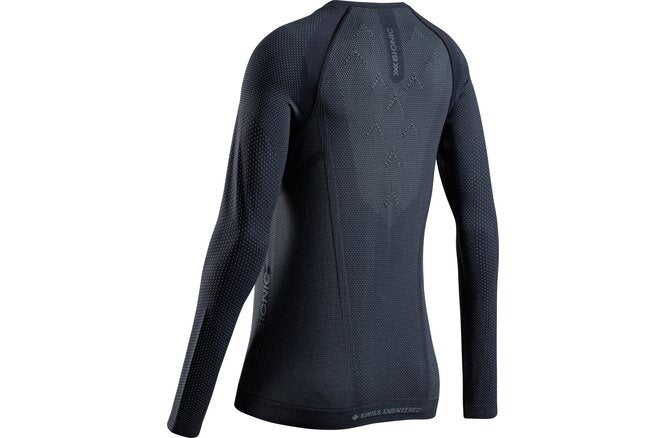 X-BIONIC Women XCeed Run Shirt LG SL X black/rhino grey