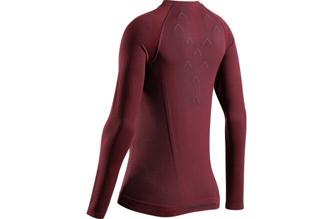 X-BIONIC Women XCeed Run Shirt LG SL oxide red/X black