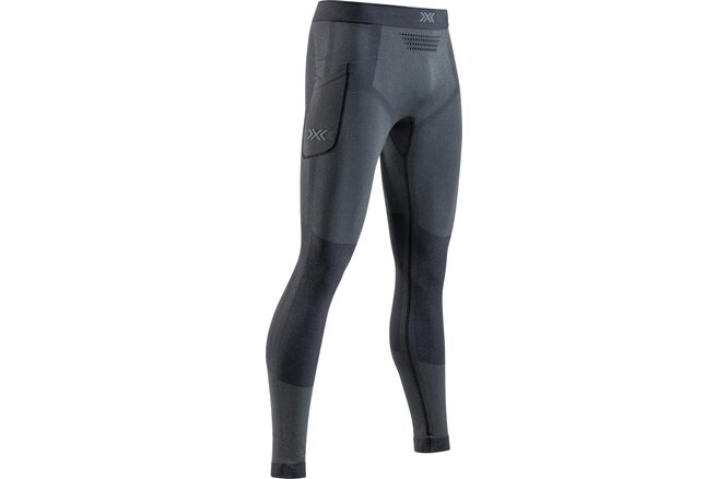 X-BIONIC Men XCeed Run Long Tights X black/rhino grey