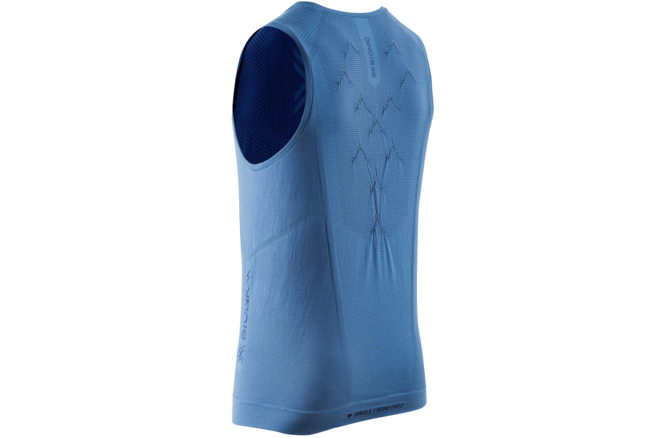 X-BIONIC Men XCeed Run Tank Top slate blue/marine