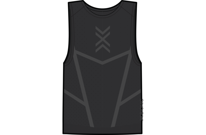 X-BIONIC Men XCeed Run Tank Top X black/rhino grey