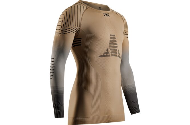 X-BIONIC Men Invent FX Shirt LG SL sand/light grey/grey