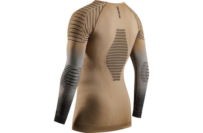 X-BIONIC Men Invent FX Shirt LG SL sand/light grey/grey