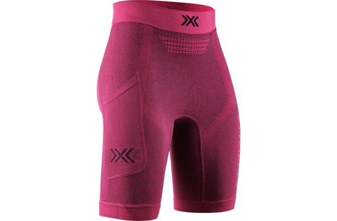 X-BIONIC Women XCeed Run Short Tights neo pink