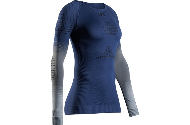 X-BIONIC Women Invent FX Shirt LS marine/grey/light grey
