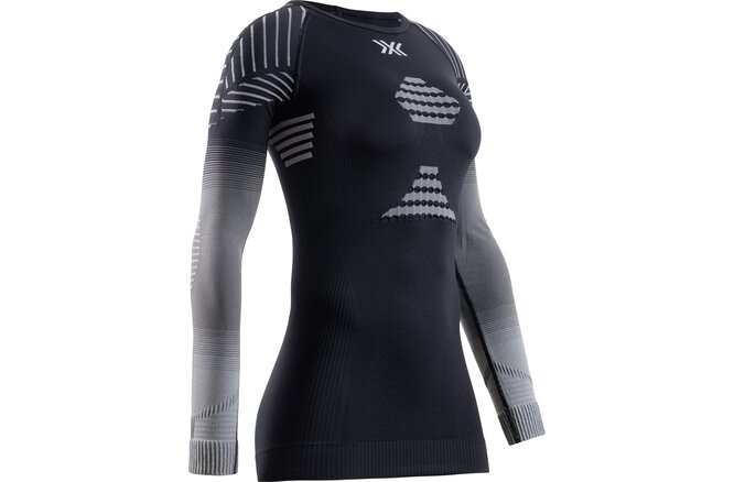 X-BIONIC Women Invent FX Shirt LS X black/grey/light grey