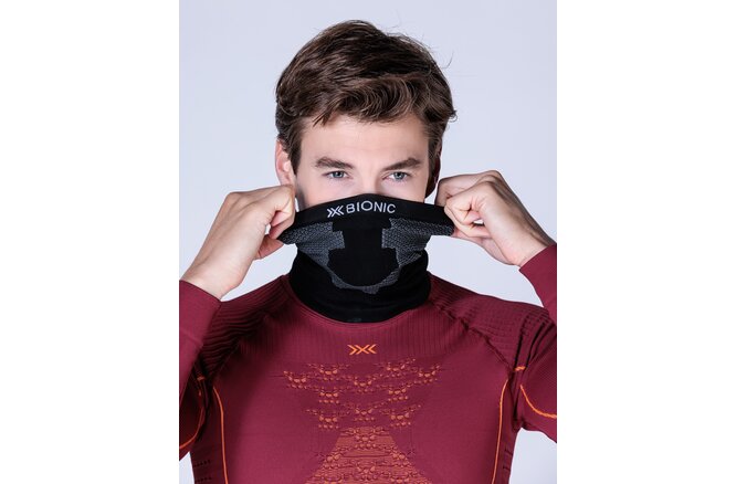 X-BIONIC Neckwarmer Unisex X black/grey