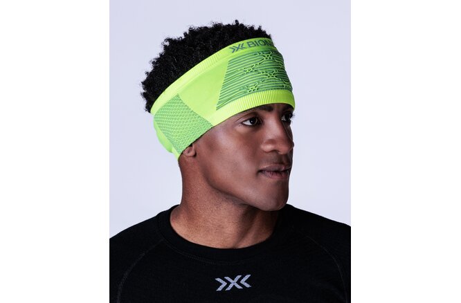 X-BIONIC Headband Unisex HI VIS yellow/grey