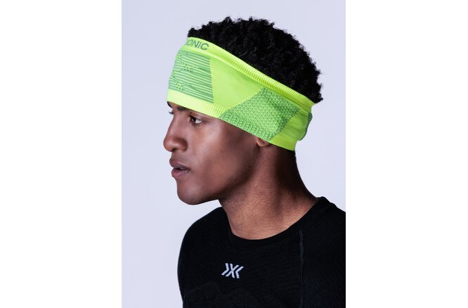 X-BIONIC Headband Unisex HI VIS yellow/grey
