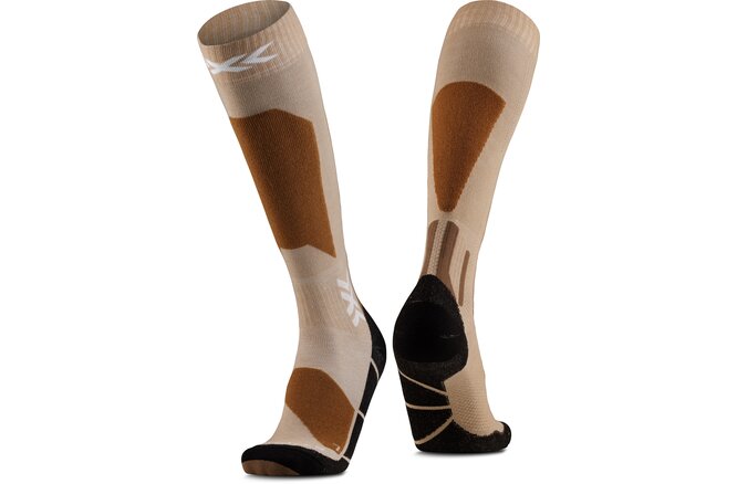 X-SOCKS Ski Discover OTC sand/dark sand