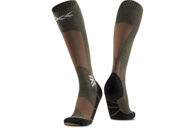 X-SOCKS Ski Discover Merino OTC sand/dark sand