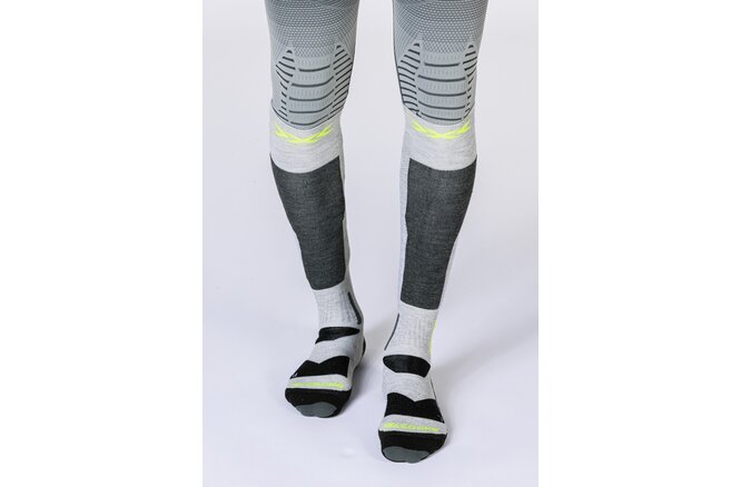 X-SOCKS Snowboard Discover OTC rhino grey/canary