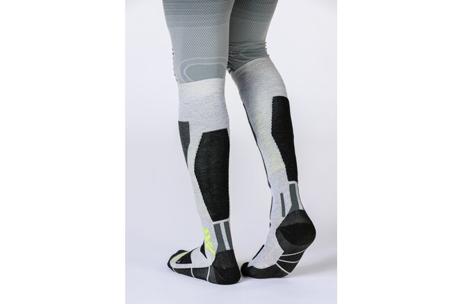 X-SOCKS Snowboard Discover OTC rhino grey/canary