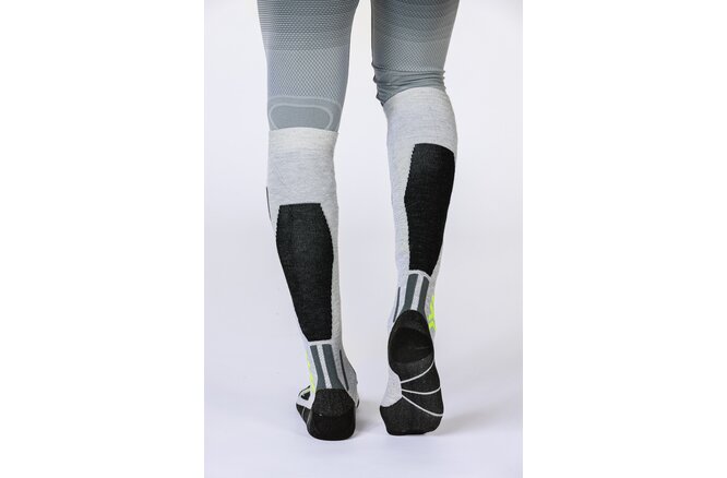 X-SOCKS Snowboard Discover OTC rhino grey/canary