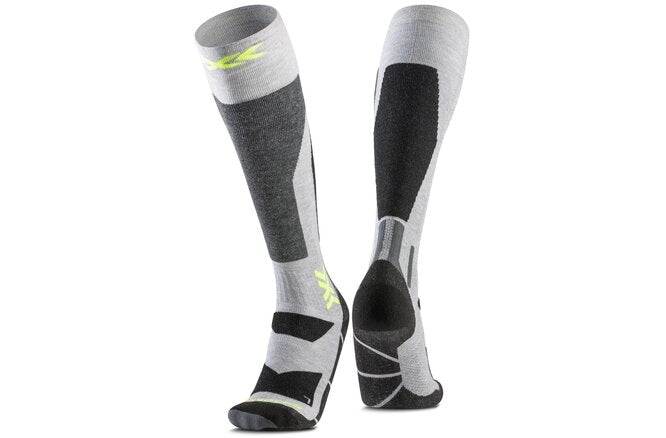 X-SOCKS Snowboard Discover OTC rhino grey/canary