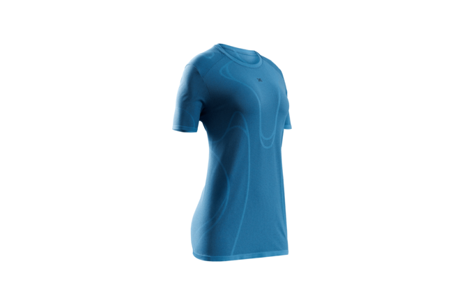 X-BIONIC Women XCeed Run Perform Shirt eternal ice