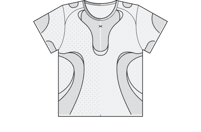 X-BIONIC Women XCeed Run Perform Shirt X white/X black