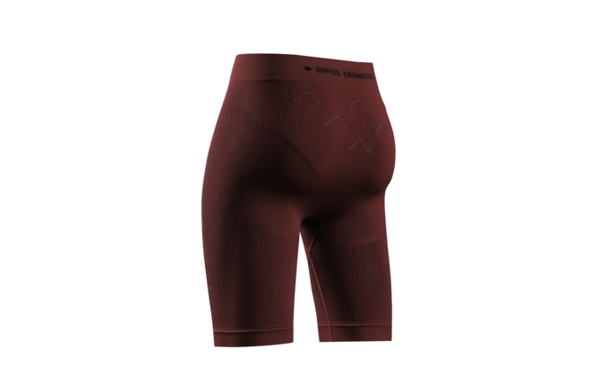 X-BIONIC Women XCeed Run Short Tights oxide red/X black