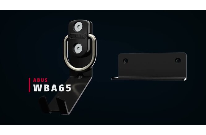 Abus Wandhalter WBA 65 & Bike Holder schwarz