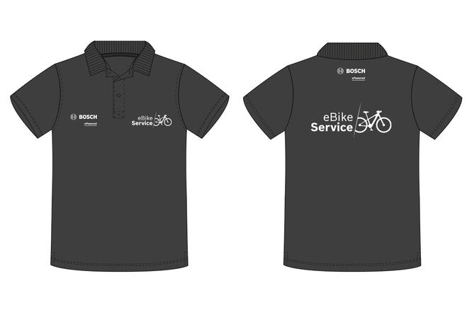 Bosch eBike Service Polo Shirt anthrazit