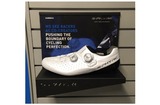 SH S-Phyre Slatwall Shelf