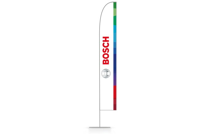 Bosch Beachflag 5.5m Beachflag, Stecksystem und Bodenplatte