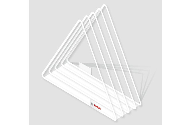 Bosch Möbelsystem: Broschürenständer weiss
