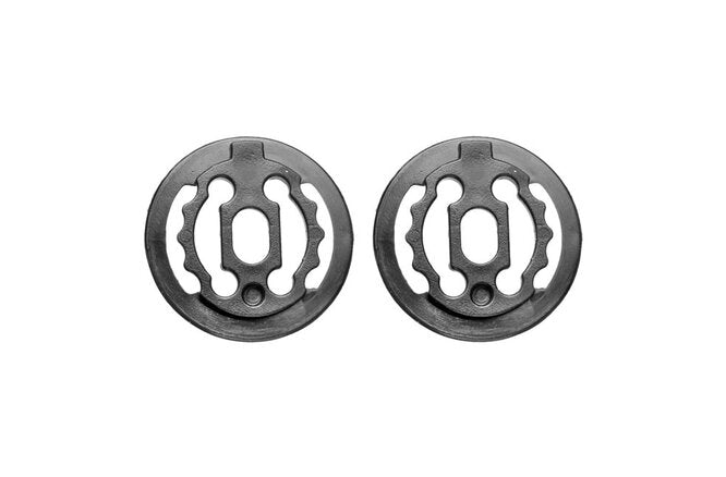 CP screw support ring (oval hole) CARACHILLO black 2 pieces