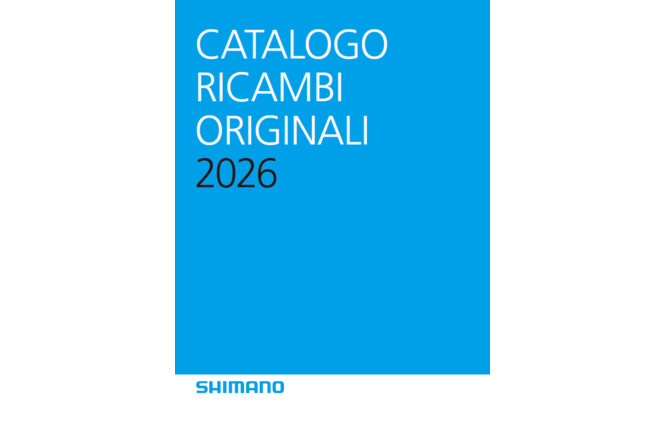 Shimano Originalteile Katalog 2026 Italienisch