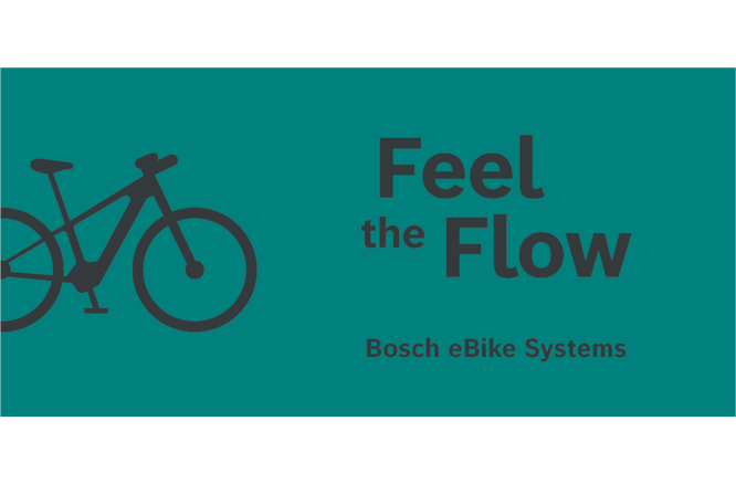 Bosch Bodenmatte "Feel the Flow" Verkaufsraum 1000x2000mm