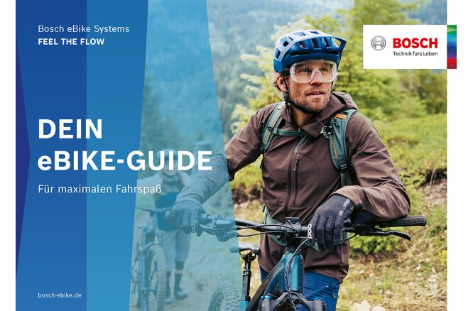 Bosch Broschüre eBike Usage "Dein eBike-Guide" deutsch