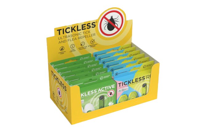 TICKLESS POS Kartondisplay