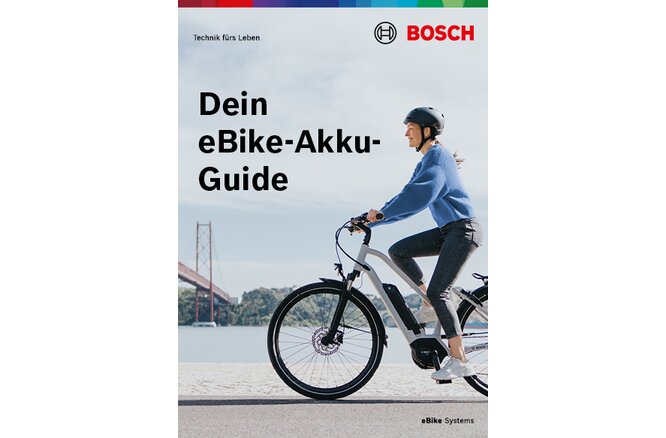 Bosch Info Prospekt Akku Guide deutsch 120x170mm