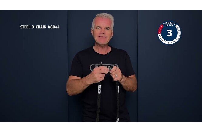 Abus Kettenschloss 4804C/75 Symbols ohne Halter lime