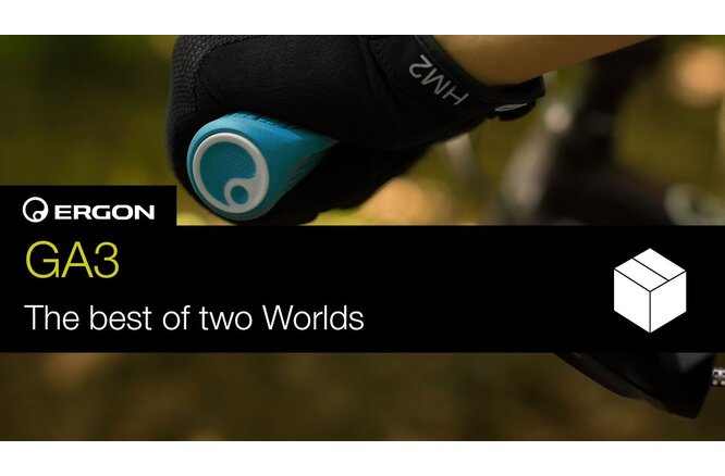 Ergon Lenkergriffe GA3 Small Single Twist Shift black