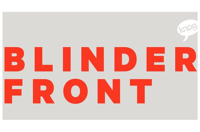 Knog Scheinwerfer Blinder Grid black