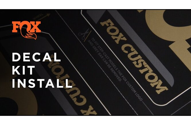 FOX 18 34 F-S orange Logo mat black